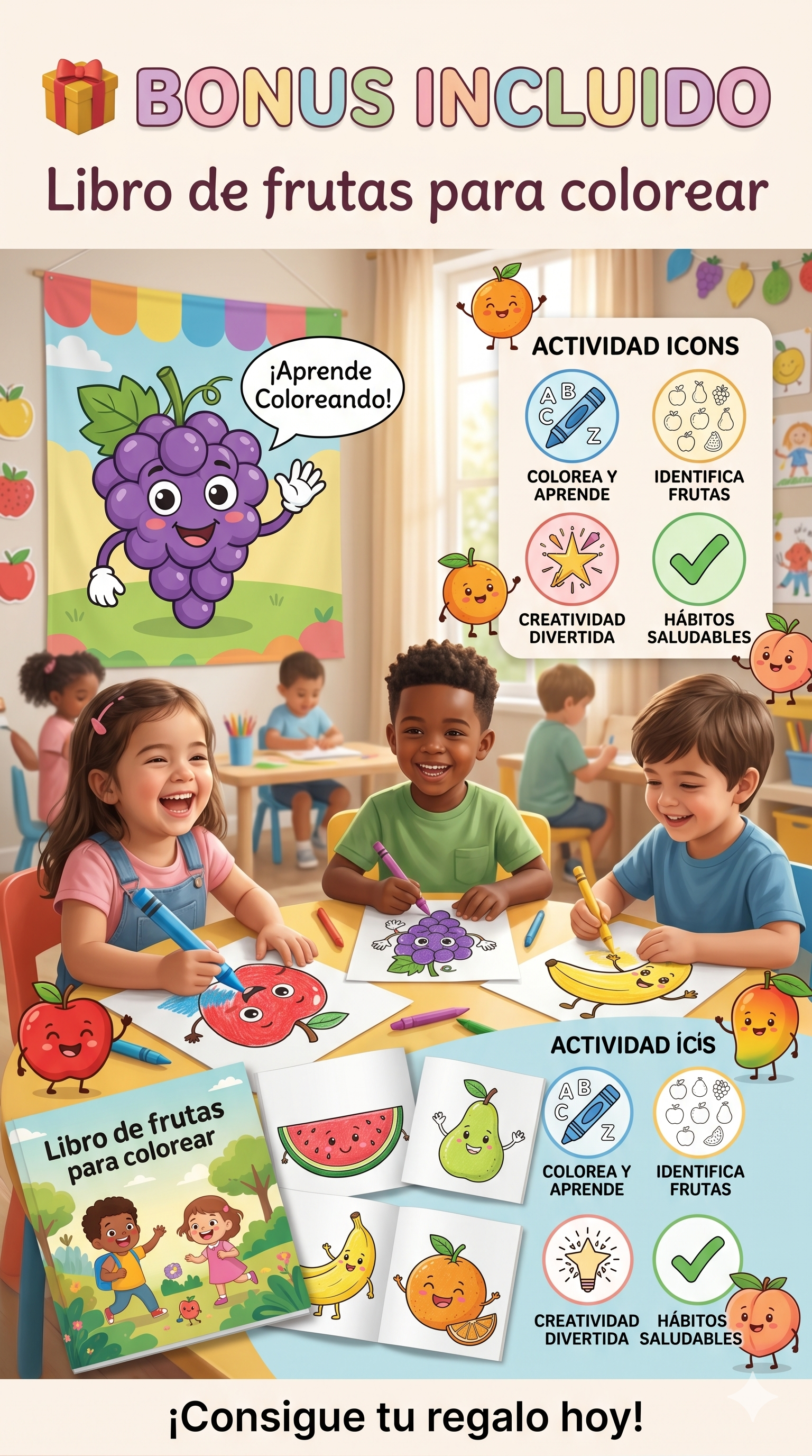 Cuentos con Valores para Niños | Para Padres y Profesores — 12 Historias + Colorear